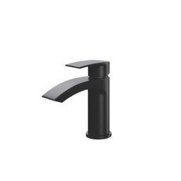 ETAL Spear Matt Black 184mm Standard Lever Mono Basin Mixer Tap