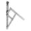 Smith & Locke  Friction Stay Window Hinges Top-Hung 300mm 2 Pack