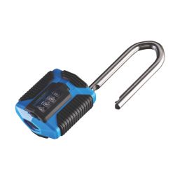 Squire CP50 2.5 ATLS Weatherproof Long Shackle Combination  Padlock Blue 50mm