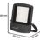 Brackenheath Rex Indoor & Outdoor LED Floodlight Black 50W 6000lm