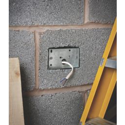 LAP  2-Gang Galvanised Steel  Installation Boxes 25mm 10 Pack