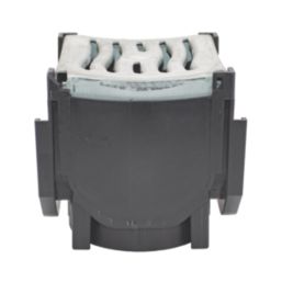 FloPlast FloDrain Quad Connector Drain Cover & Grate Silver 120mm