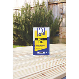 No Nonsense Timber Decking Oil Clear 5Ltr