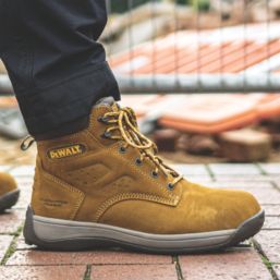 DEWALT Bolster Size 8  Clay   Steel Toe Cap Safety Boots