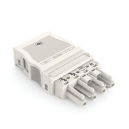 Wago Winsta Midi 25A 4-Way Push-Wire Pluggable Connector