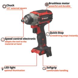Einhell Professional TP-CI 18/220-2 LiBL 18V Li-Ion Power X-Change Brushless Cordless Impact Driver - Bare