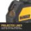DEWALT DW0822-XJ Red Self-Levelling Cross-Line Plumb Laser