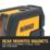 DEWALT DW0822-XJ Red Self-Levelling Cross-Line Plumb Laser