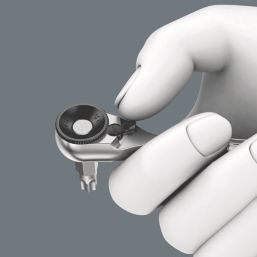 Wera Bit-Check 10 Zyklop Mini BiTorsion 1 1/4" Drive Ratchet & Accessory Set 10 Pcs