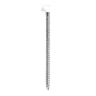 Timco Polymer-Headed Pins White 6.4 x 30mm 0.22kg Pack