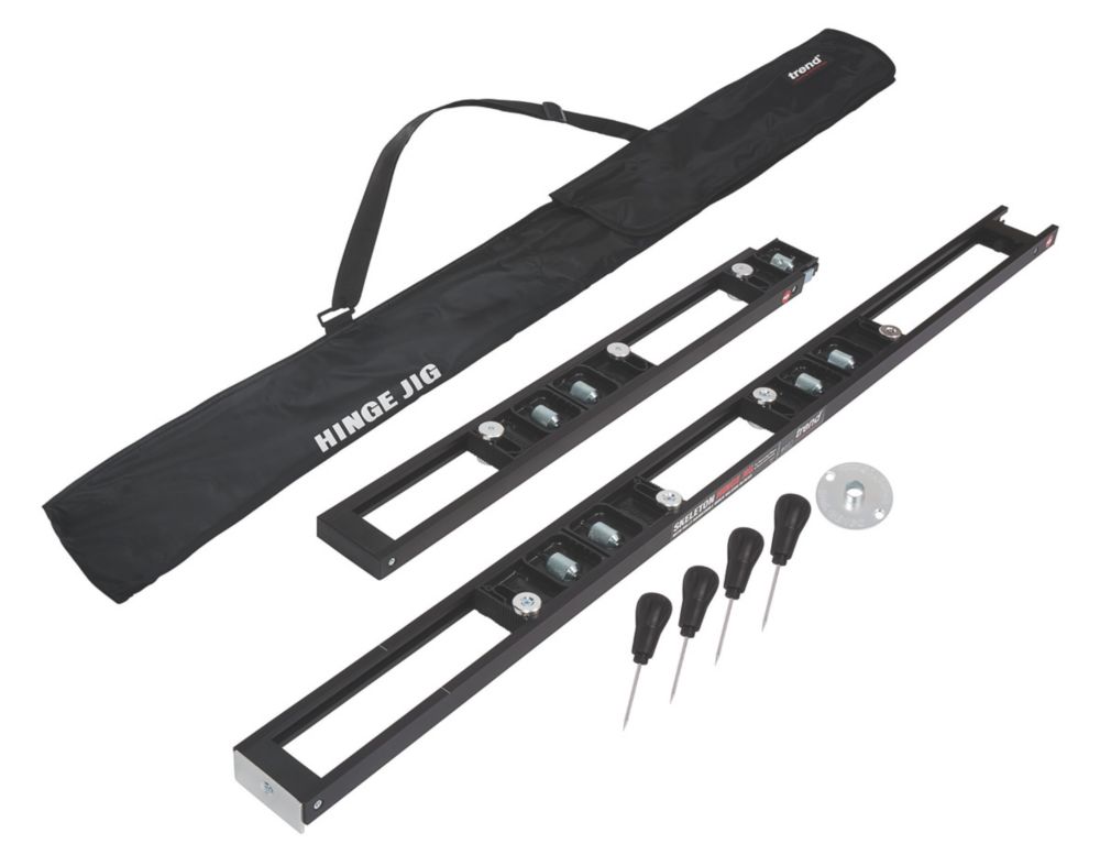 Trend H/JIG/C 1956mm 2Part Skeleton Hinge Jig Screwfix