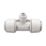 FloPlast FloFit+ Plastic Push-Fit Reducing Tee 22mm x 22mm x 10mm