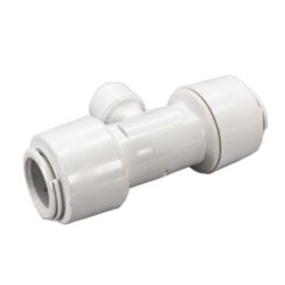 FloPlast FloFit+ Plastic Push-Fit Reducing Tee 22mm x 22mm x 10mm