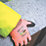 UCI Hantex Vecta Colour Coded Cut-Resistant Gloves Orange/Black Large