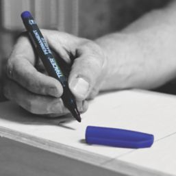 TRACER  Medium Tip Blue Permanent Marker