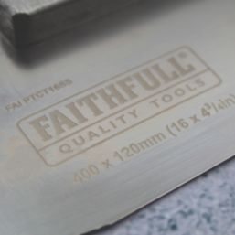 Faithfull Prestige Cement Flooring Trowel 16"