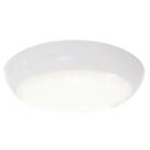 Ansell Disco Slim Indoor & Outdoor Round LED Wall / Ceiling Light White 8W 575-643lm