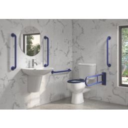 ETAL  Straight Doc M Grab Bar  Blue 600mm