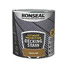 Ronseal Ultimate Protection Decking Stain Country Oak 2.5Ltr