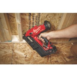 Milwaukee battery best sale nail gun