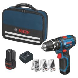 Bosch GSB 12V-15 12V 2 x 2.0/4.0Ah Li-Ion CoolPack  Cordless Combi Drill