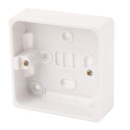 Crabtree Capital 1-Gang Surface Pattress  Knockout Box 29mm