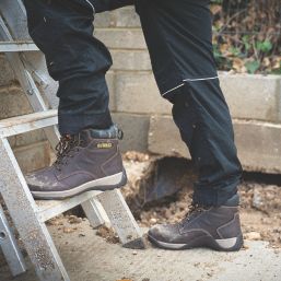 DEWALT Bolster Size 7  Brown  Steel Toe Cap Safety Boots