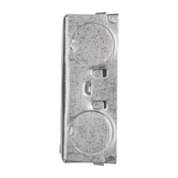 Tower  1-Gang Galvanised Steel  Knockout Back Box 25mm