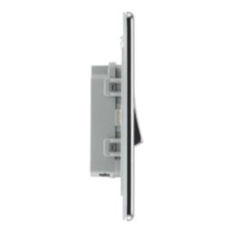 LAP  20A 16AX 1-Gang 2-Way Light Switch  Polished Chrome