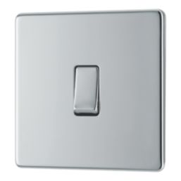 LAP  20A 16AX 1-Gang 2-Way Light Switch  Polished Chrome