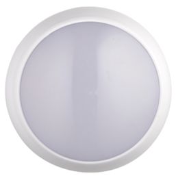 LAP Amazon LED Bathroom Ceiling Light Gloss White 16W 1200lm - Screwfix