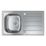 Grohe K200 1 Bowl Stainless Steel Sink Chrome 860mm x 500mm