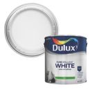 Dulux  2.5Ltr Pure Brilliant White Silk Emulsion  Paint