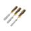 DEWALT  Bevel Edge Side Strike Wood Chisel Set 3 Pcs