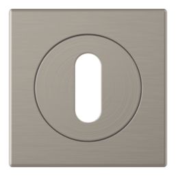 Cooke & Lewis Lormel Standard Escutcheon (Pair) Satin Nickel 52mm