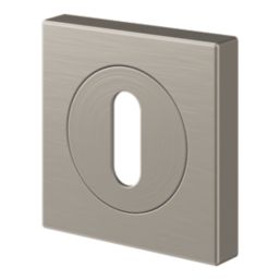 Cooke & Lewis Lormel Standard Escutcheon (Pair) Satin Nickel 52mm