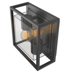 Calex Bologna Outdoor Wall Light Black