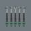 Wera 8100 SA 4 Zyklop Speed 1/4" Drive Ratchet & Socket Set 41 Pcs