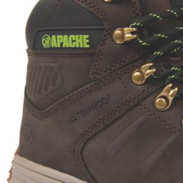 Apache Moose Jaw Size 13  Brown Waterproof  Safety Boots