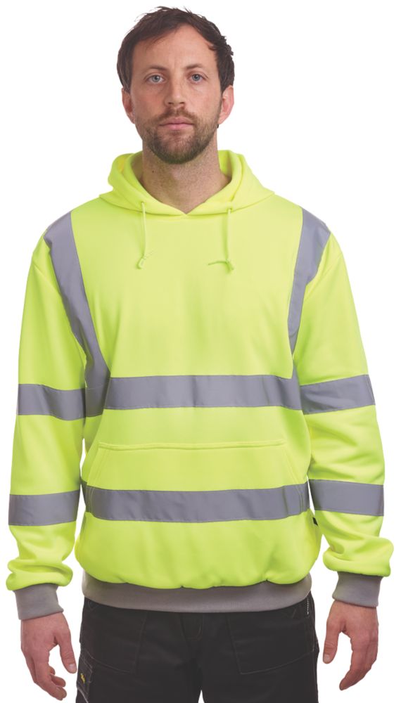 Hi vis outlet yellow hoodie