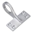 Smith & Locke Sash Window Handle Satin Chrome 52mm x 55mm