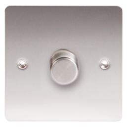 LAP  1-Gang 2-Way LED Dimmer Switch  Brushed Stainless Steel