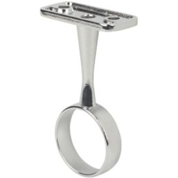 Smith & Locke Round Centre Bracket Polished Chrome 25mm