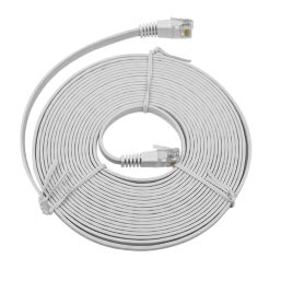 Labgear White Unshielded RJ45 Cat 6 Patch Lead 5m