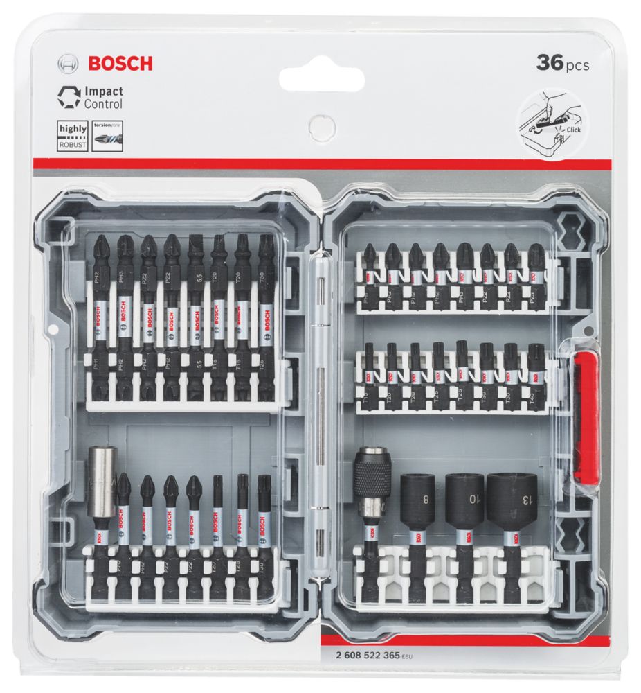 Bosch impact best sale driver socket set