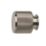 Elite Knobs & Handles Kensington Knurled Cabinet Knob Black Nickel 25mm