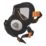 Site SRMG320 Half Mask & Reusable Goggles P3