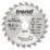 Trend CSB/19024TC Wood Thin Kerf Circular Saw Blade for Cordless Saws 190mm x 30mm 24T