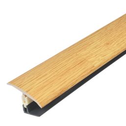 Vitrex Light Oak Variable Height Wood/Laminate Floor Threshold 0.9m