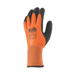 Scruffs  Thermal Gloves Orange/Black Large